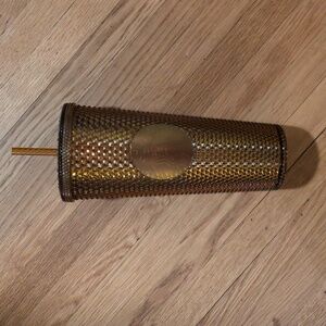 Starbucks 50th anniversary bronze tumbler